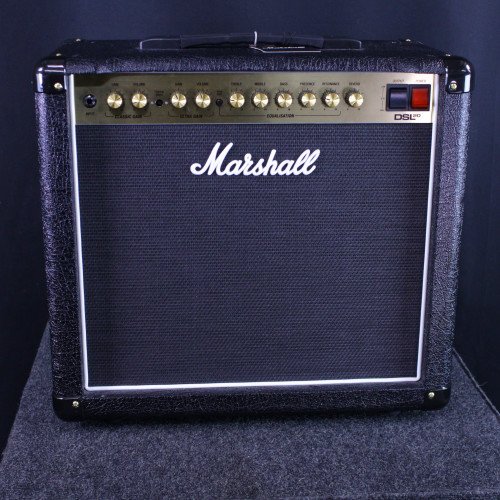 Vist Large View of Product Image Which is Used Marshall DSL20 TUBE COMBO AMP W/ MOD 1 x 12 Tube Combo Amplifier 1 x 12