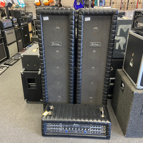 Vist Large View of Product Image Which is Used - Kustom K-300-5 W/SPEAKERS Vintage PA Tuck and Roll