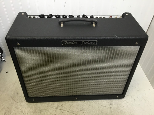 Vist Large View of Product Image Which is Used Fender HOT ROD DELUXE W/CVR 1 x 12 Tube Combo Amplifier 1 x 12