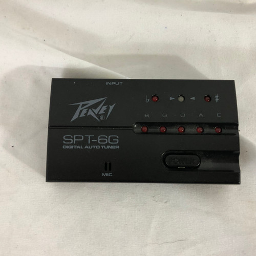 Vist Large View of Product Image Which is Used Peavey SPT-6G Instrument Tuner or Metronome