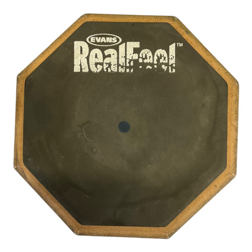 Vist Large View of Product Image Which is Used Evans Realfeel Double Side 6 Inch Drum Practice Pad