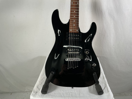 Vist Large View of Product Image Which is Used Schecter DIAMOND SERIES OMEN 6 Super S Electric Guitar Black 6-String