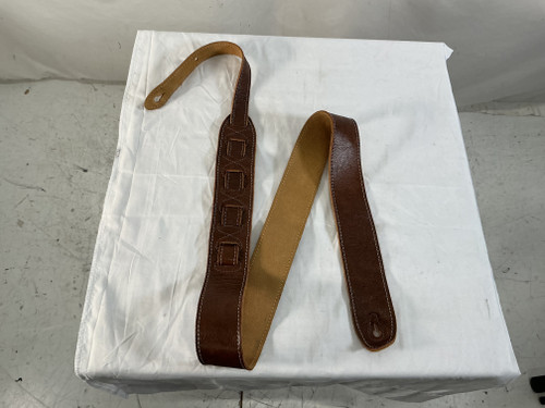 Vist Large View of Product Image Which is Used BROWN LEATHER STRAP Guitar Accessory