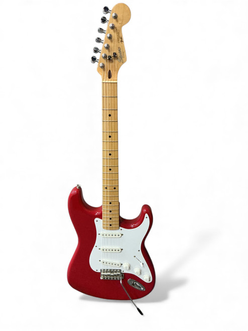 Vist Large View of Product Image Which is Used Squier 1986 MIJ STRATOCASTER Vintage S Type Electric Guitar Red 6-String