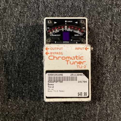 Vist Large View of Product Image Which is Used Boss TU-2 Guitar Effects Pedal