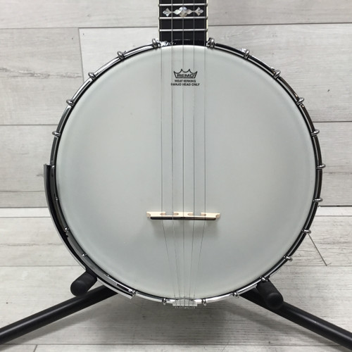 Vist Large View of Product Image Which is Used Gold Tone OT-800LN Long Neck Banjo