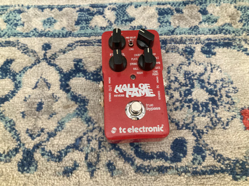 Vist Large View of Product Image Which is Used TC Electronic HALL OF FAME  REVERB Pedal