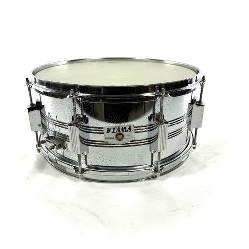 Vist Large View of Product Image Which is Used Tama Rockstar Steel Snare Metal Snare Drum 14"