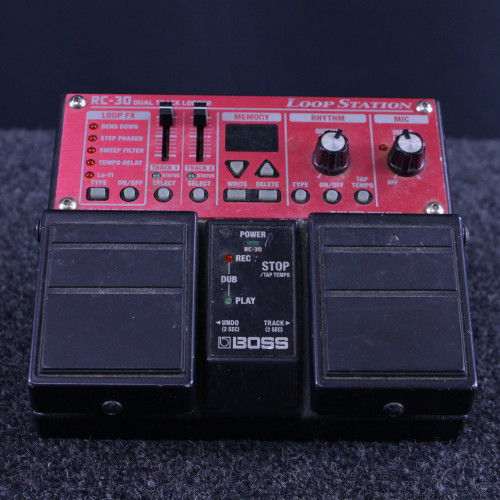 Vist Large View of Product Image Which is Used Boss RC-30 LOOP STATION DUAL TRACK LOOPER Looper Pedal