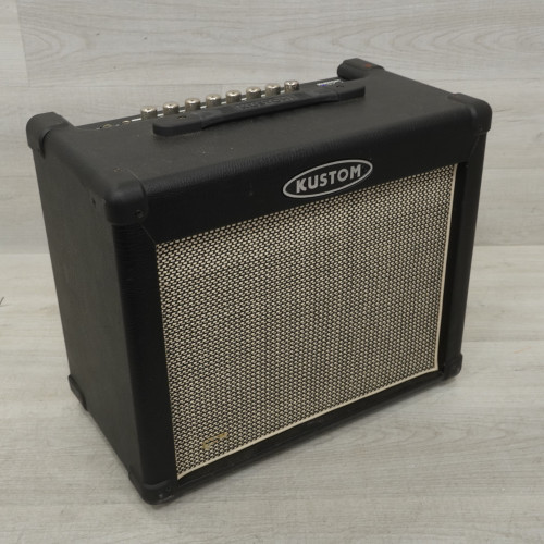 Vist Large View of Product Image Which is Used Kustom Dual 35 Dfx 1x10 Solid State Amplifier