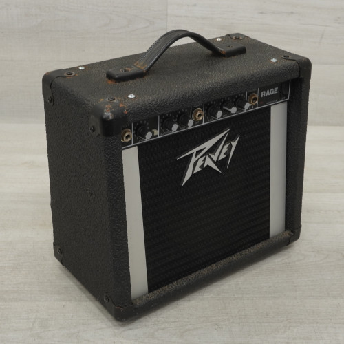 Vist Large View of Product Image Which is Used Peavey Rage 1 X 8 Solid State Amplifier