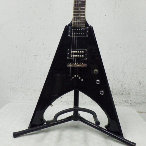 Vist Large View of Product Image Which is Used Dean Michael Amott Tyrant Fm Pointy Electric Guitar Black 6-String