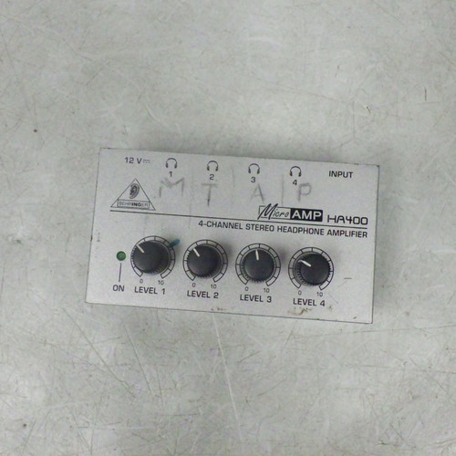 Vist Large View of Product Image Which is Used Behringer HA 400 HEADPHONE AMP Pro Sound Product
