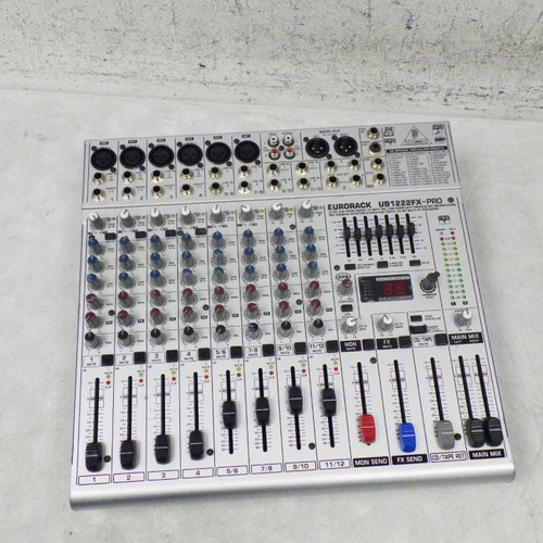 Vist Large View of Product Image Which is Used Behringer UB1222FX MIXING BOARD Mixing Console
