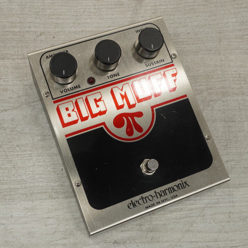 Vist Large View of Product Image Which is Used Electro Harmonix Big Muff Pi Nyc Fuzz Pedal