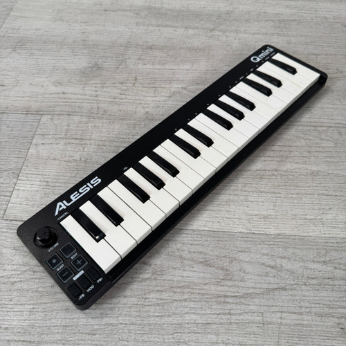 Vist Large View of Product Image Which is Used Alesis Qmini Compact USB MIDI Keyboard Controller - 32-key