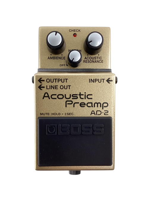 Vist Large View of Product Image Which is Used Boss AD-2 Accoustic Preamp Pedal