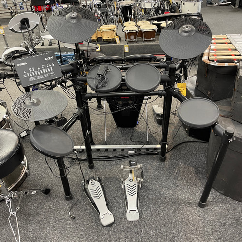 Vist Large View of Product Image Which is Used - Yamaha DTX 432K W/SIMMONS KICK W/AC Electronic Drum Kit