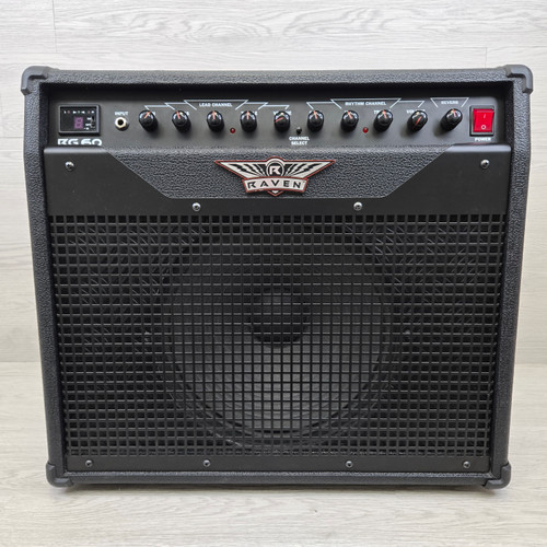 Vist Large View of Product Image Which is Used Raven RG60 60W SS AMP 1 x 10 Solid State Amplifier 1 x 10
