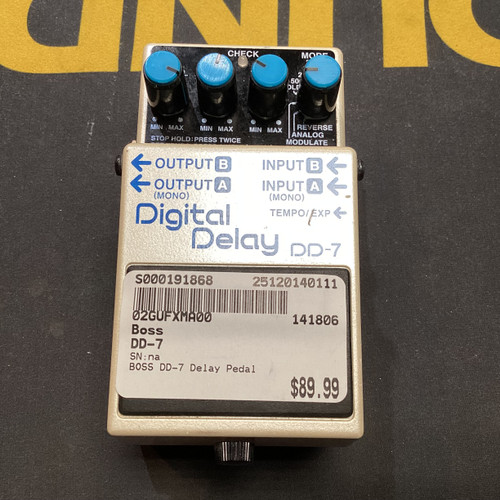 Vist Large View of Product Image Which is Used Boss DD-7 Delay Pedal