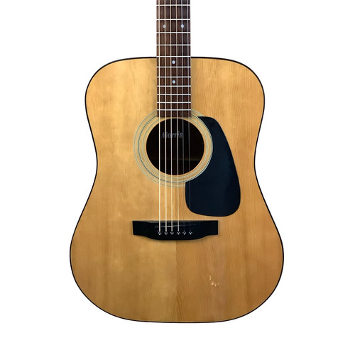 Vist Large View of Product Image Which is Used MORRIS MD-500 Acoustic Guitar Wood