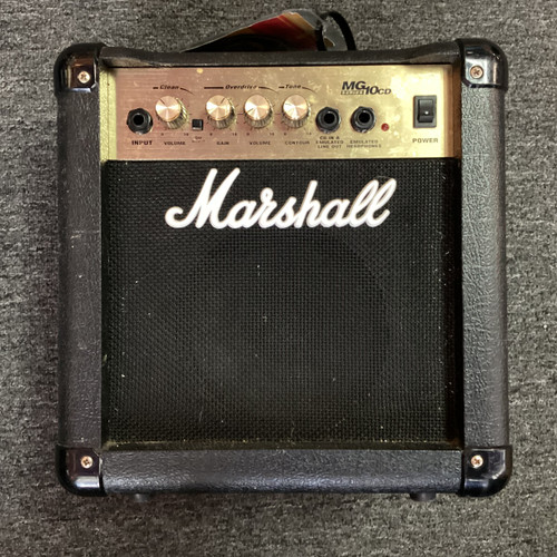 Vist Large View of Product Image Which is Used Marshall MG10CD 1 x 8 Solid State Amplifier 1 x 8