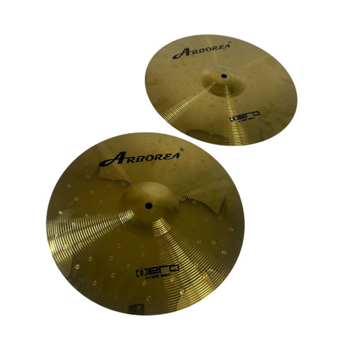 Vist Large View of Product Image Which is Used ARBOREA 16" BEGINNER Hi Hat Cymbals