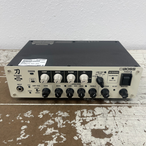 Vist Large View of Product Image Which is Used - Boss KATANA-500 BASS HEAD Bass Amplifier Head