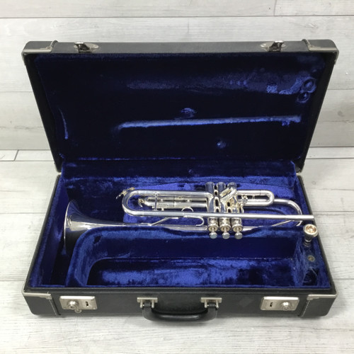 Vist Large View of Product Image Which is Used King 1055T Silver Flair 1978 Eastlake Trumpet