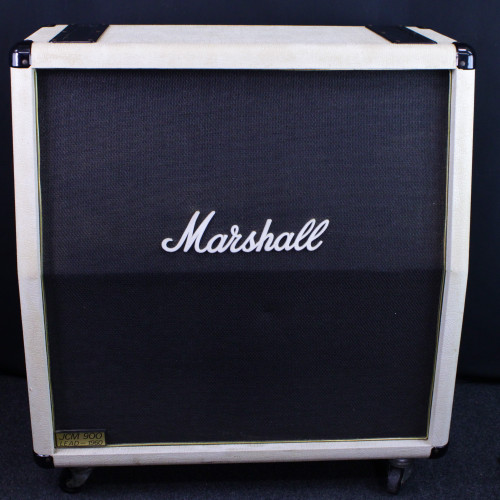 Vist Large View of Product Image Which is Used Marshall 1960A 412 CAB WHITE 1990S 4 x 12 Guitar Speaker Cabinet 4 x 12