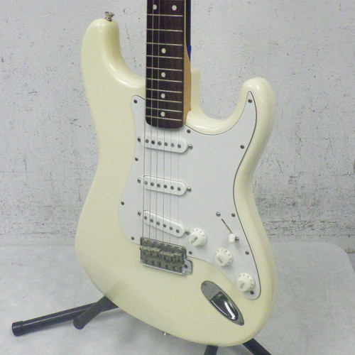 Vist Large View of Product Image Which is Used Fender 1989 Stratocaster Kinman Pickups Vintage S Type Electric Guitar White 6-String