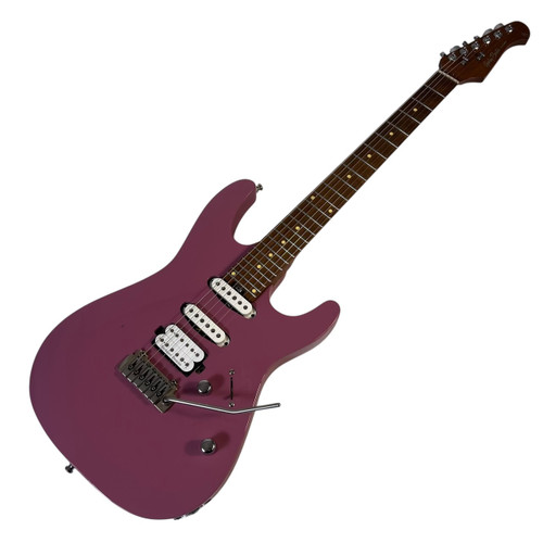 Vist Large View of Product Image Which is Used Harley Benton FUSION III HSS ROASTED PRO SERIES Electric Guitar Purple