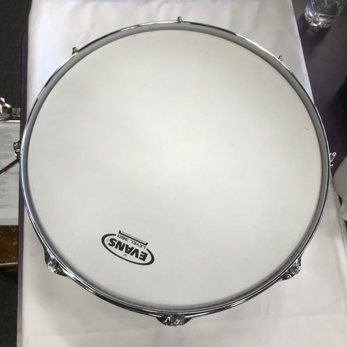 Vist Large View of Product Image Which is Used Tama RS148-GXS LTD ED GALAXY SILVER SPARKLE Wood Snare Drum 14"