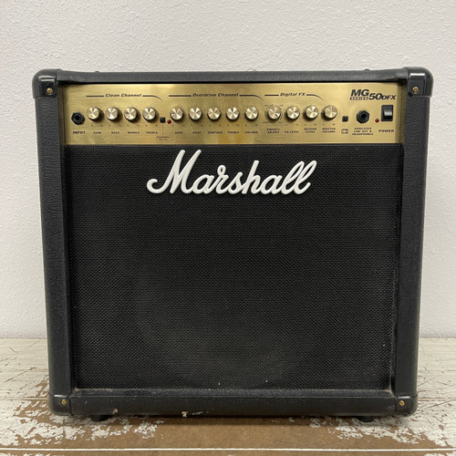 Vist Large View of Product Image Which is Used - Marshall MG50DFX 1 x 12 Solid State Amplifier 