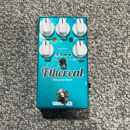 Vist Large View of Product Image Which is Used WAMPLER ETHEREAL DELAY AND REVERB Guitar Pedal