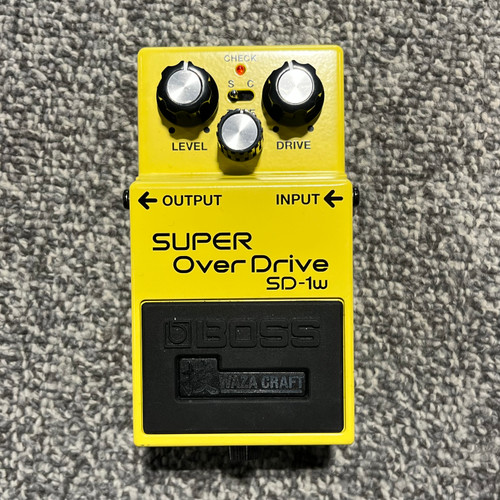 Vist Large View of Product Image Which is Used BOSS SD-1W WAZA CRAFT SUPER OVERDRIVE Guitar Pedal