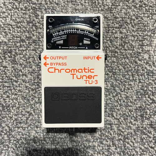 Vist Large View of Product Image Which is Used BOSS TU-3 CHROMATIC TUNER Guitar Pedal