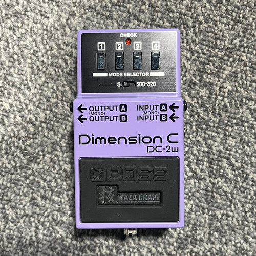 Vist Large View of Product Image Which is Used BOSS DC-2W WAZA CRAFT DIMENSION C Guitar Chorus Pedal