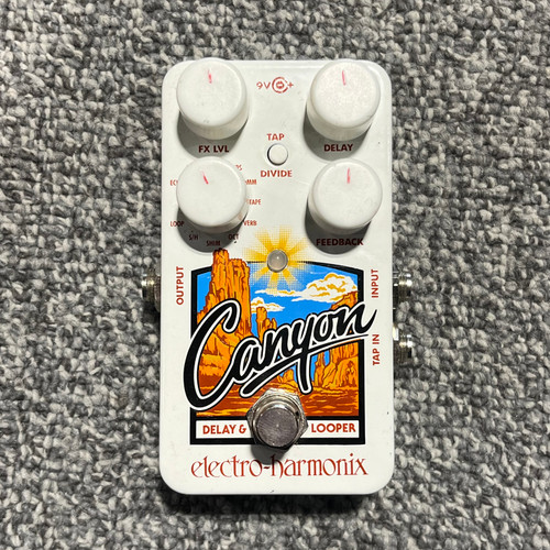 Vist Large View of Product Image Which is Used ELECTRO HARMONIX CANYON DELAY LOOPER Guitar Pedal