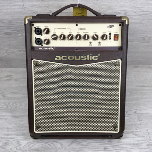 Vist Large View of Product Image Which is Used Acoustic A20 COMBO 1 x 10 Solid State Amplifier 1 x 10
