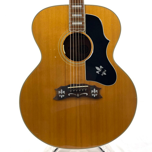 Vist Large View of Product Image Which is Used Antoria Folk 758 Vintage Acoustic Guitar Natural