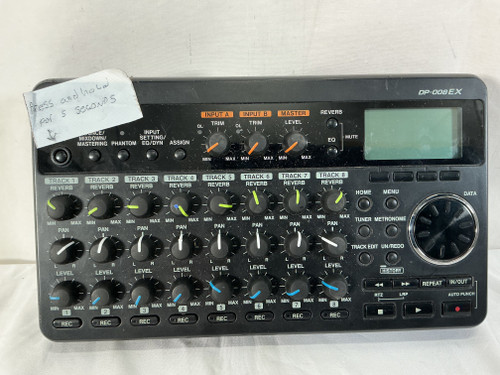 Vist Large View of Product Image Which is Used Tascam DP-008EX PLUS POWER Compact Recording Device