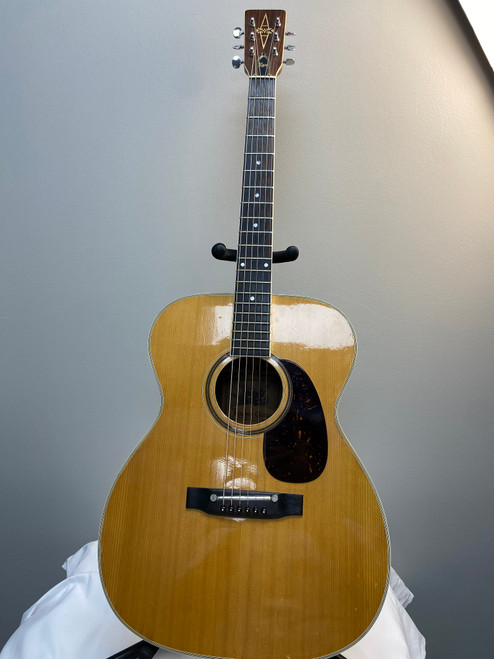Vist Large View of Product Image Which is Used Alvarez 5047 70S MIJ Vintage Solid Top Acoustic Guitar Natural