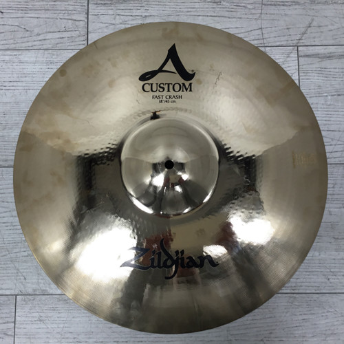 Vist Large View of Product Image Which is Used Zildjian A 18" Custom Fast Crash Cymbal