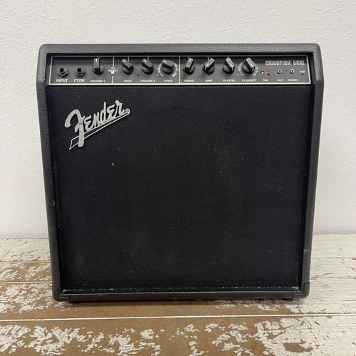 Vist Large View of Product Image Which is Used - Fender CHAMPION 50XL W/ FTSW 1 x 12 Solid State Amplifier