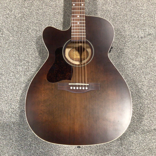 Vist Large View of Product Image Which is Used ART & LUTHERIE LEGACY LEFT BOURBON BURST CW PRESYS II Left-Handed Acoustic-Electric Guitar