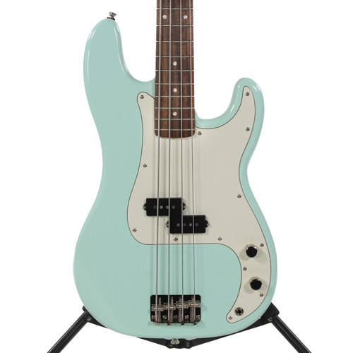 Vist Large View of Product Image Which is Used Squier CLASSIC VIBE 60S PRECISION BASS P Type Bass Guitar Blue 4-String