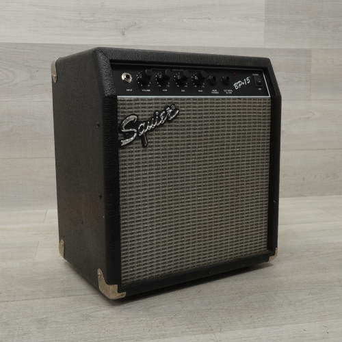 Vist Large View of Product Image Which is Used Squier BP-15 1 x 10 Bass Combo Amplifier 1 x 10