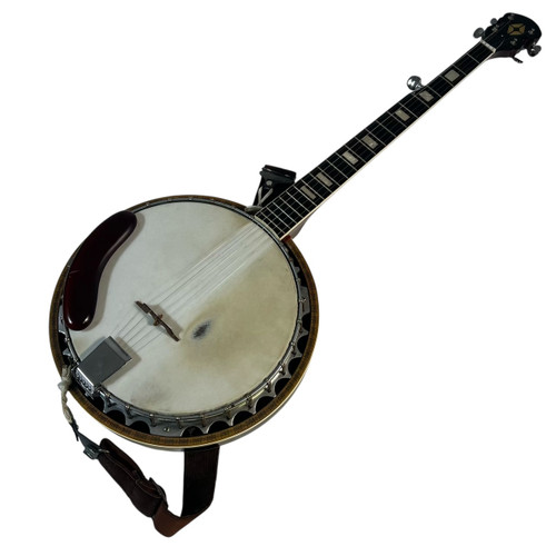Vist Large View of Product Image Which is Used Brandless 5 STRING BANJO (AS IS NECK HEEL) Banjo