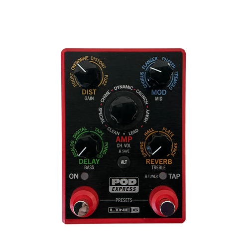 Vist Large View of Product Image Which is Used Line 6 POD EXPRESS W/9VDC Multi-FX Pedal